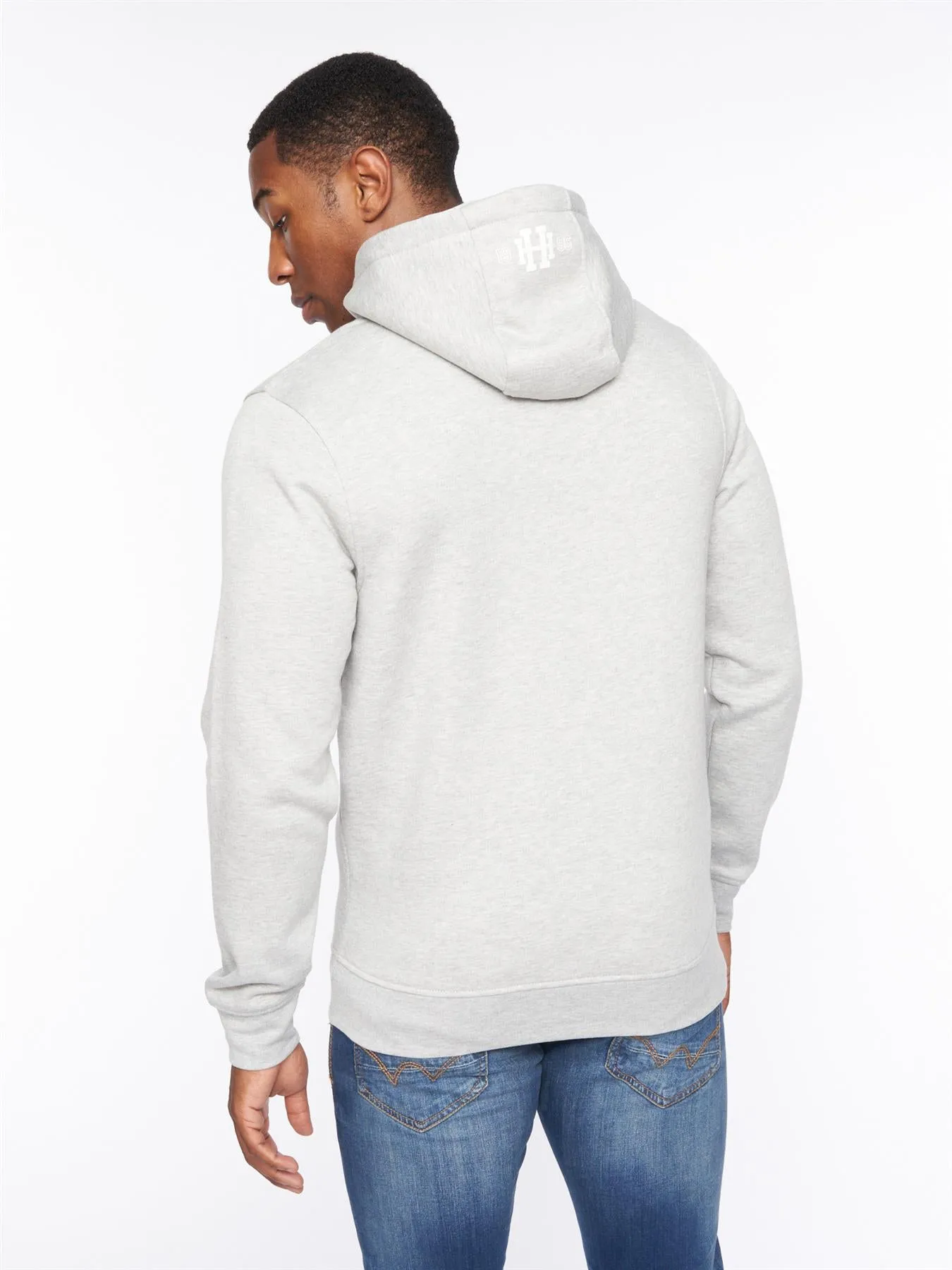 Tipton Hoodie Grey Marl