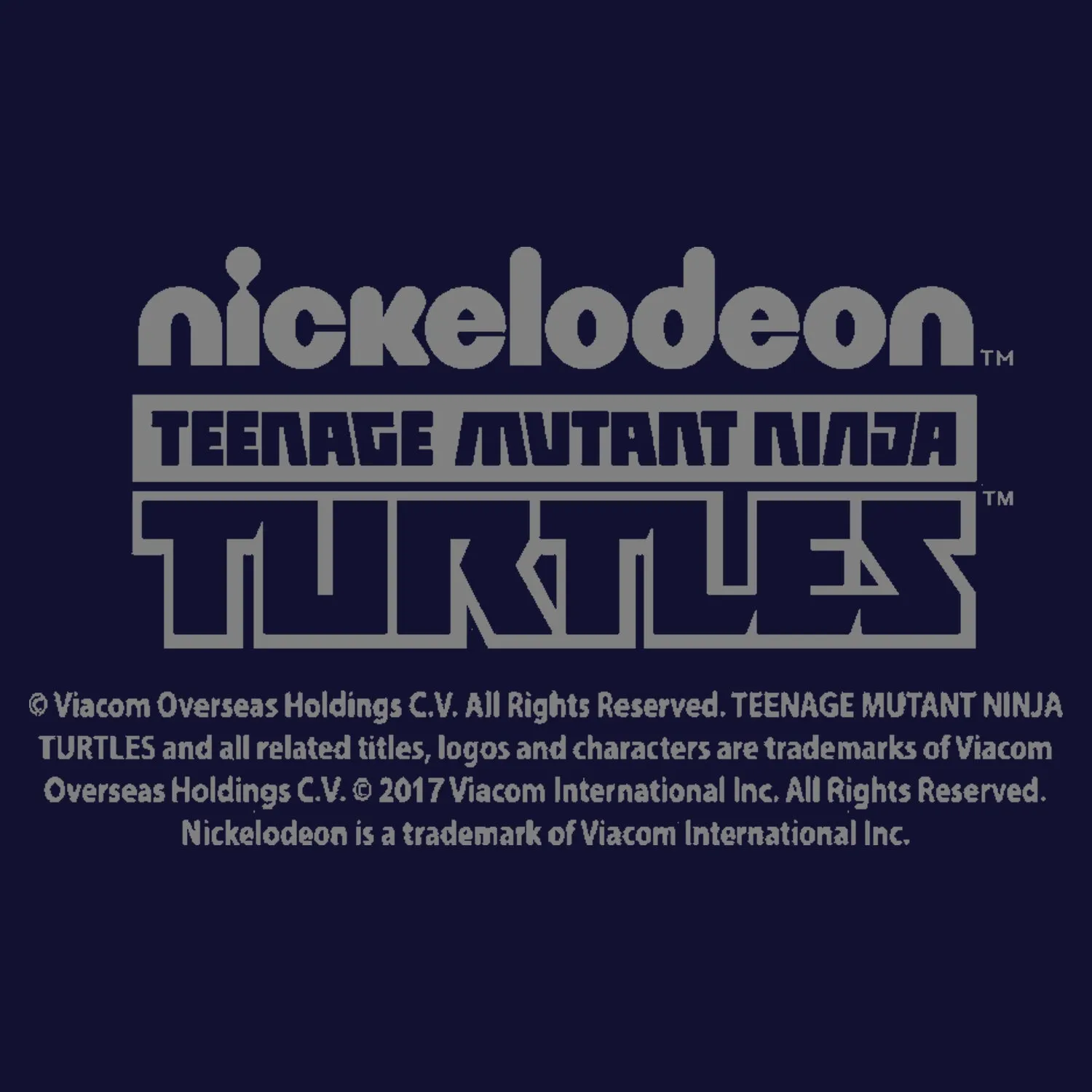 TMNT Gang Retro Party Wagon Official Men's T-Shirt (Navy)