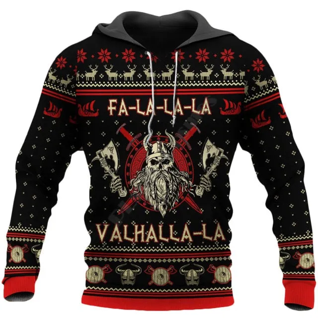 Viking 3D Printed Hoodies