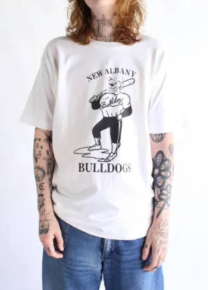 Vintage Bulldogs Baseball Tee T0789