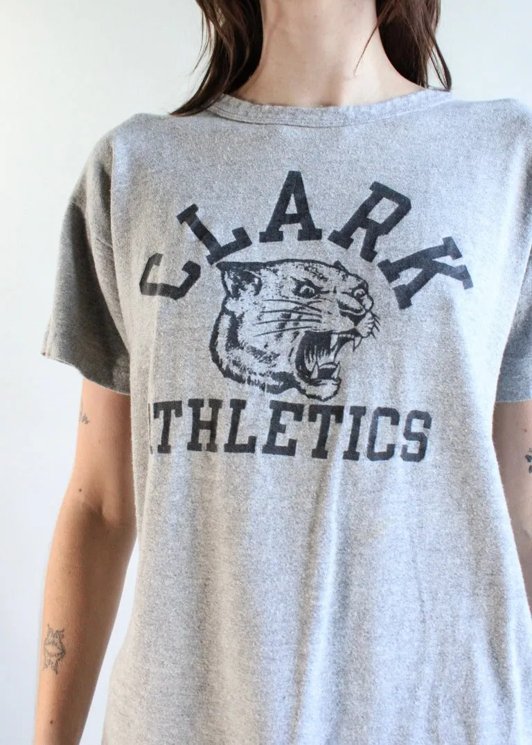 Vintage Clark Athletics Tee T0579