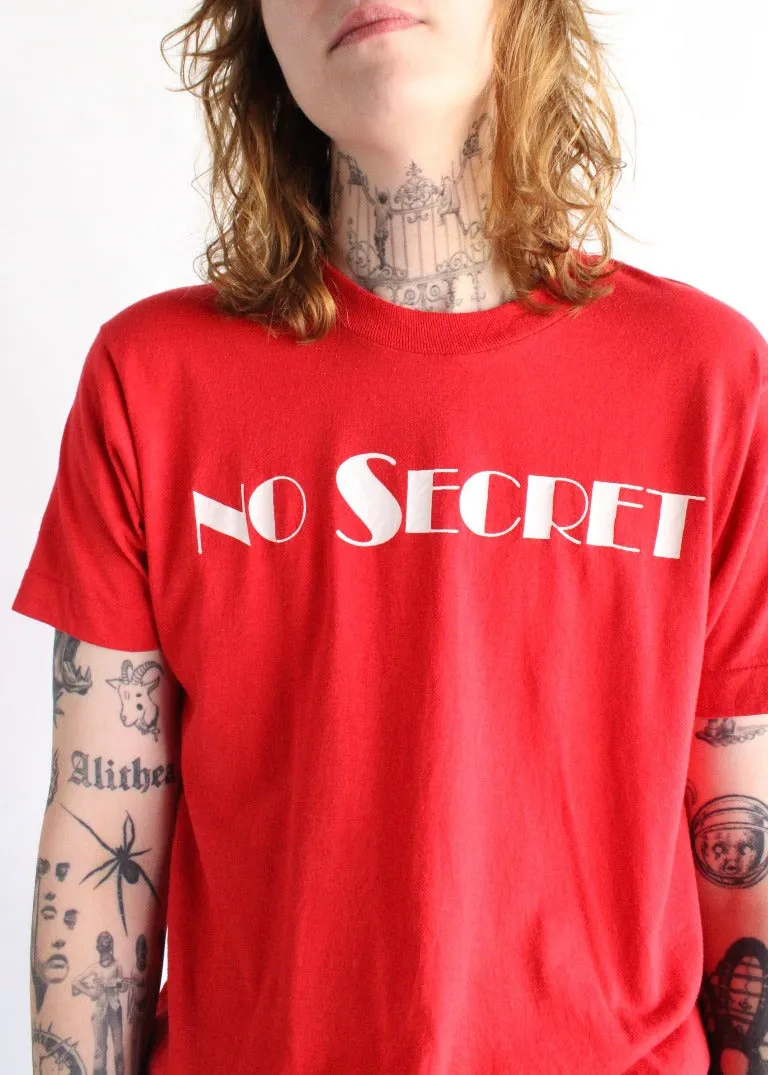 Vintage No Secret Tee T0810