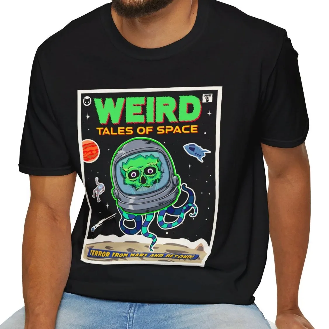 Vintage Space Comic T-Shirt