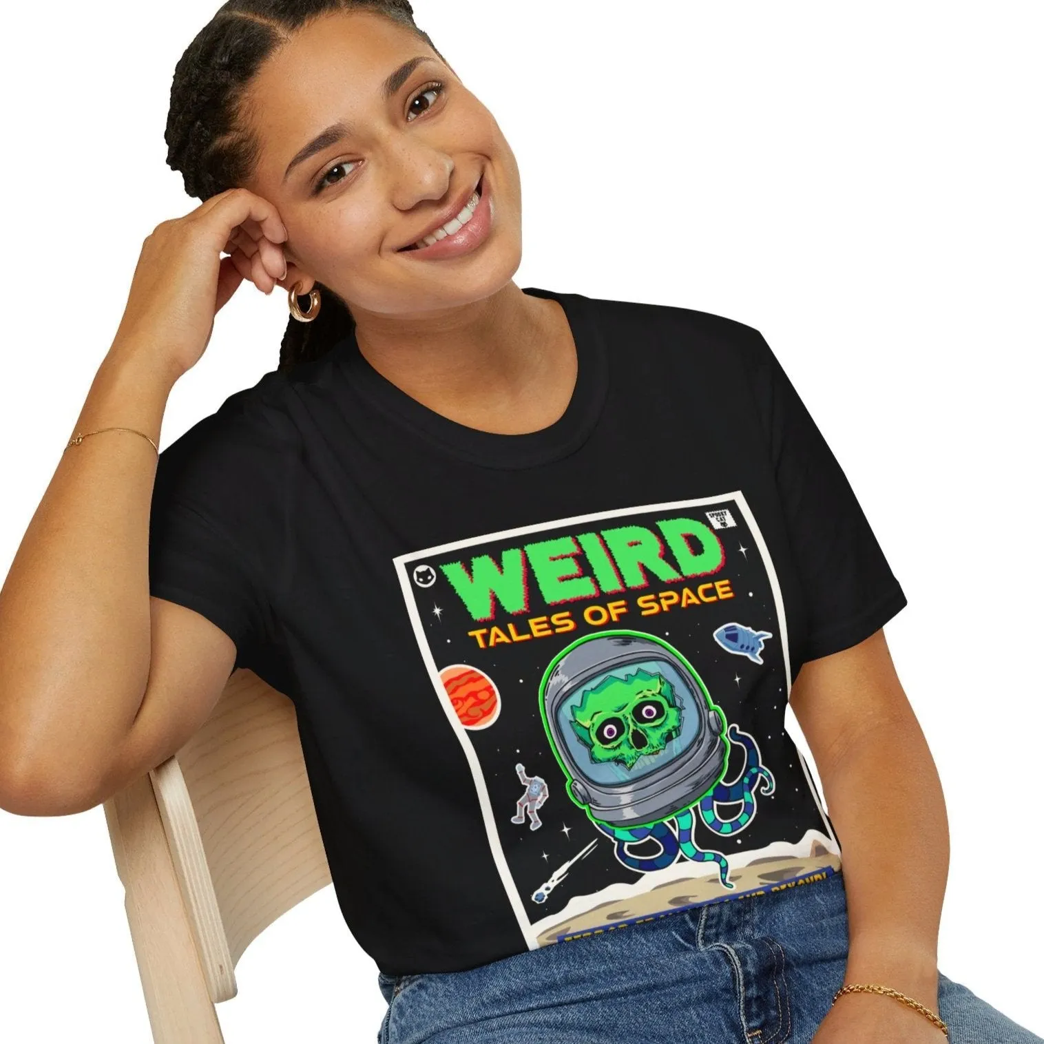 Vintage Space Comic T-Shirt