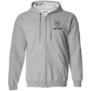 Vytis Lietuva - Men/Women Unisex Comfort Full-Zip Hoodie