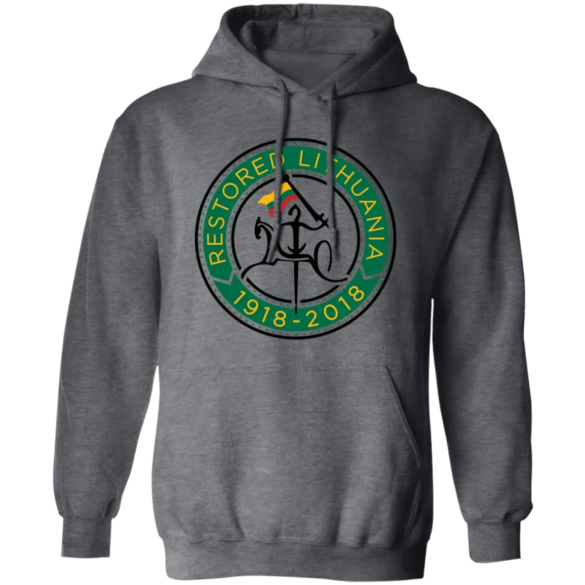 Vytis Restored - Men/Women Unisex Comfort Pullover Hoodie