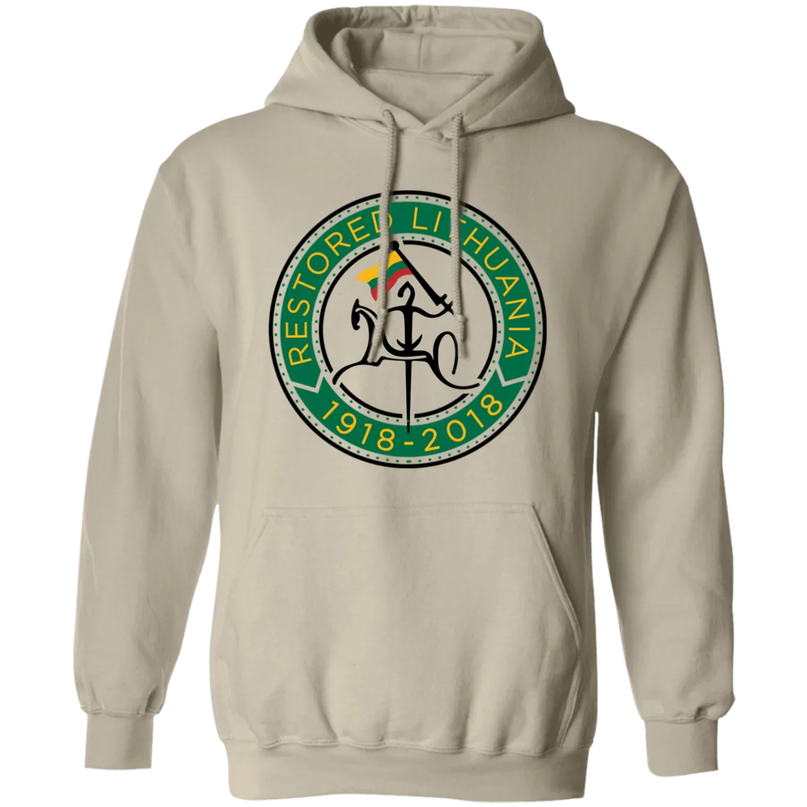 Vytis Restored - Men/Women Unisex Comfort Pullover Hoodie