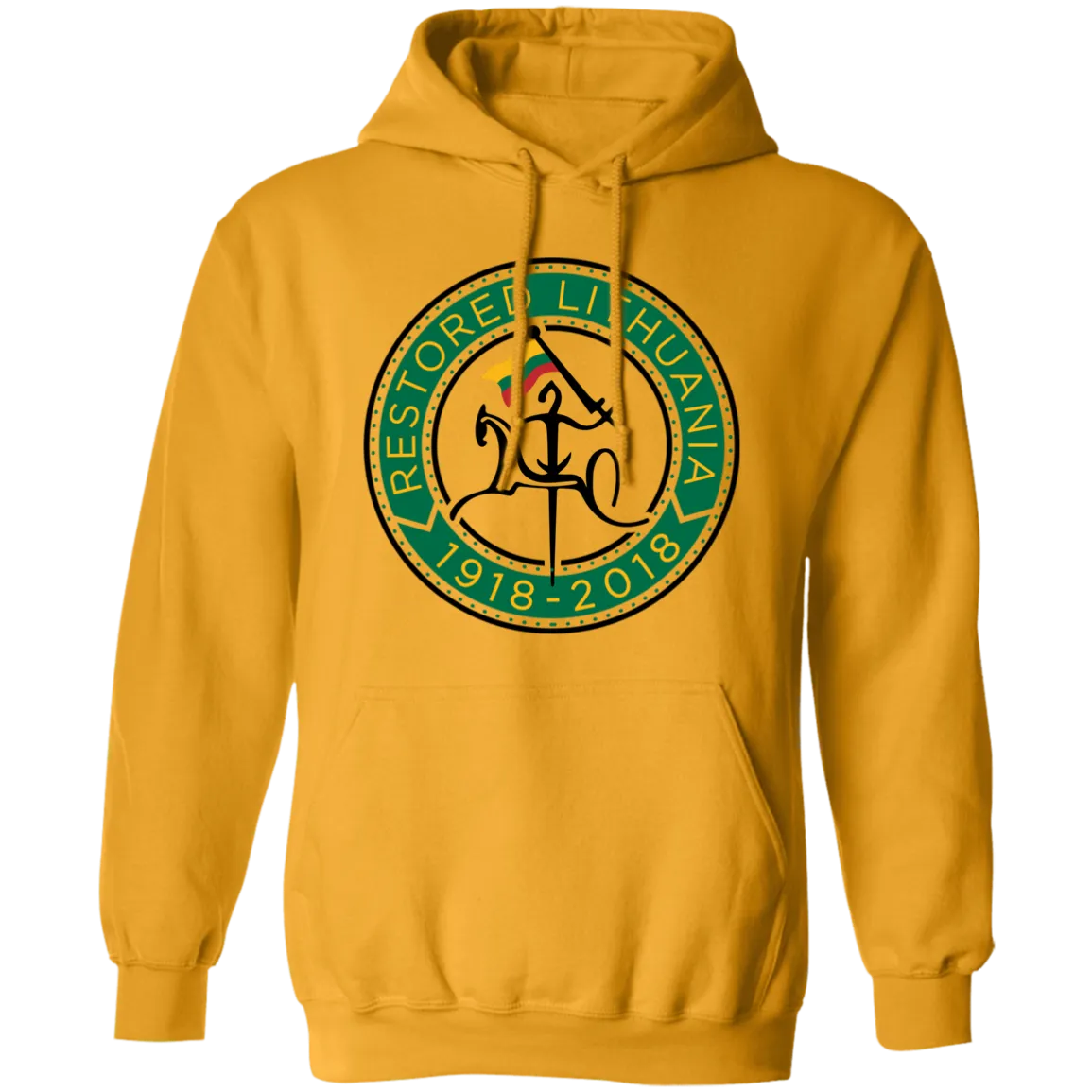 Vytis Restored - Men/Women Unisex Comfort Pullover Hoodie