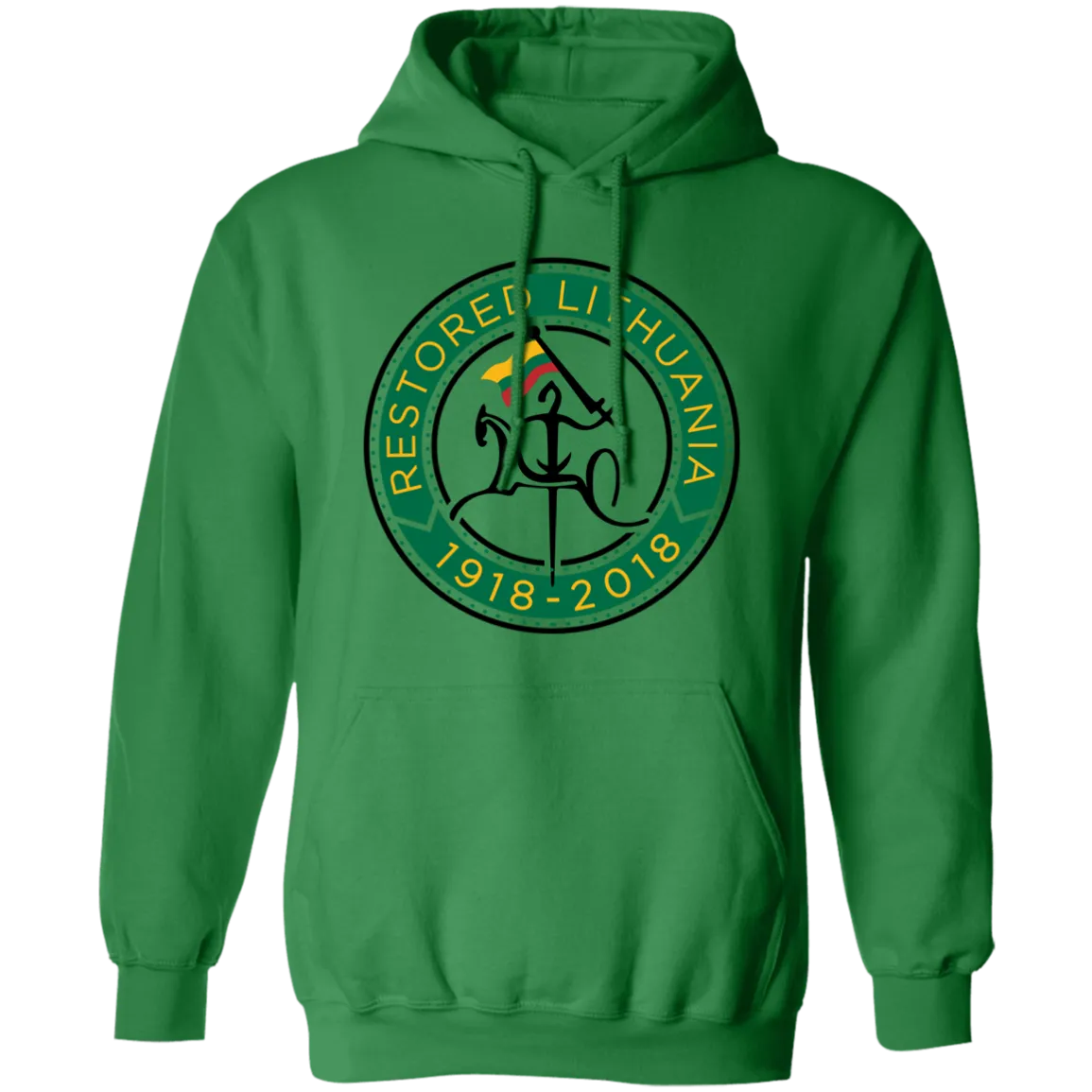 Vytis Restored - Men/Women Unisex Comfort Pullover Hoodie
