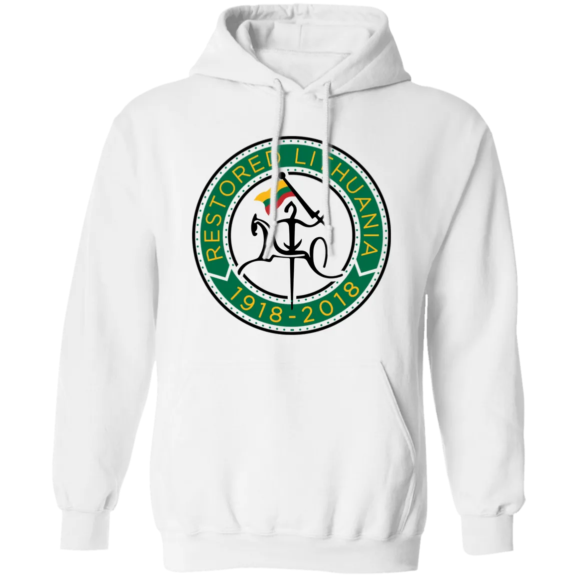 Vytis Restored - Men/Women Unisex Comfort Pullover Hoodie