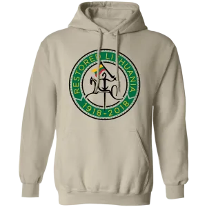 Vytis Restored - Men/Women Unisex Comfort Pullover Hoodie