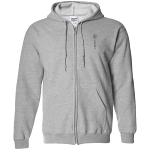 Vytis Shield Lietuva - Men/Women Unisex Comfort Full-Zip Hoodie