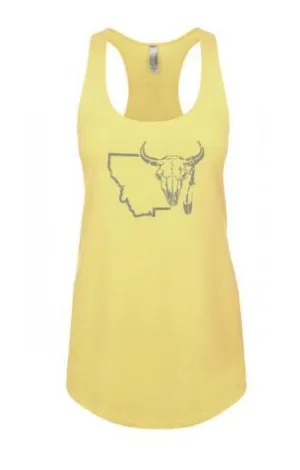Womens MT Bison Racerback Tank