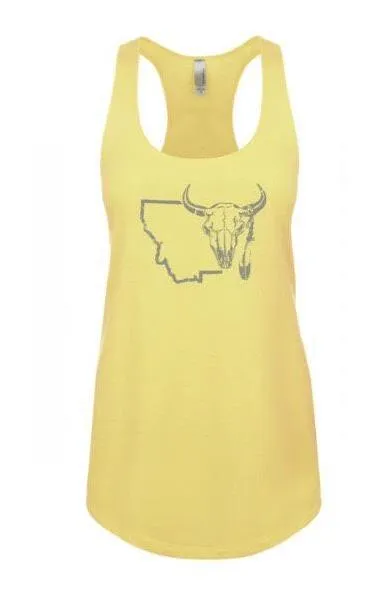 Womens MT Bison Racerback Tank