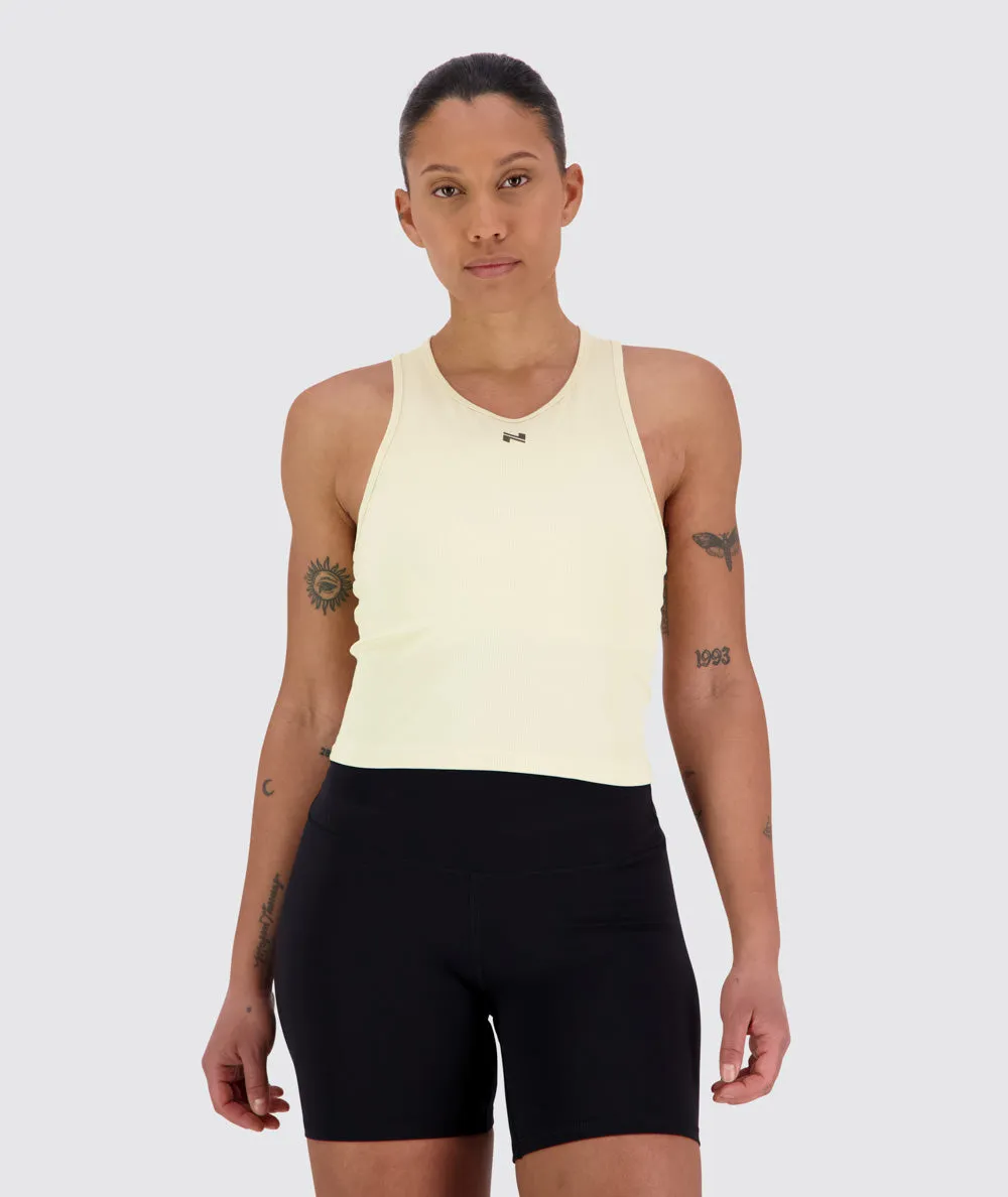 Women's Ribbed Crop Top