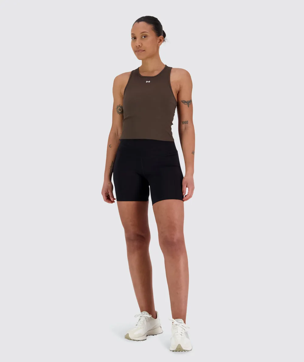 Women's Ribbed Crop Top