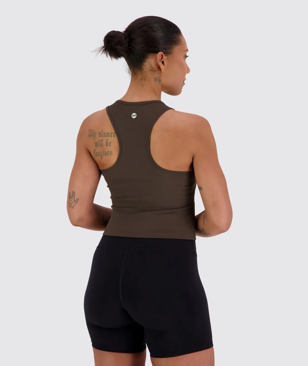 Women's Ribbed Crop Top