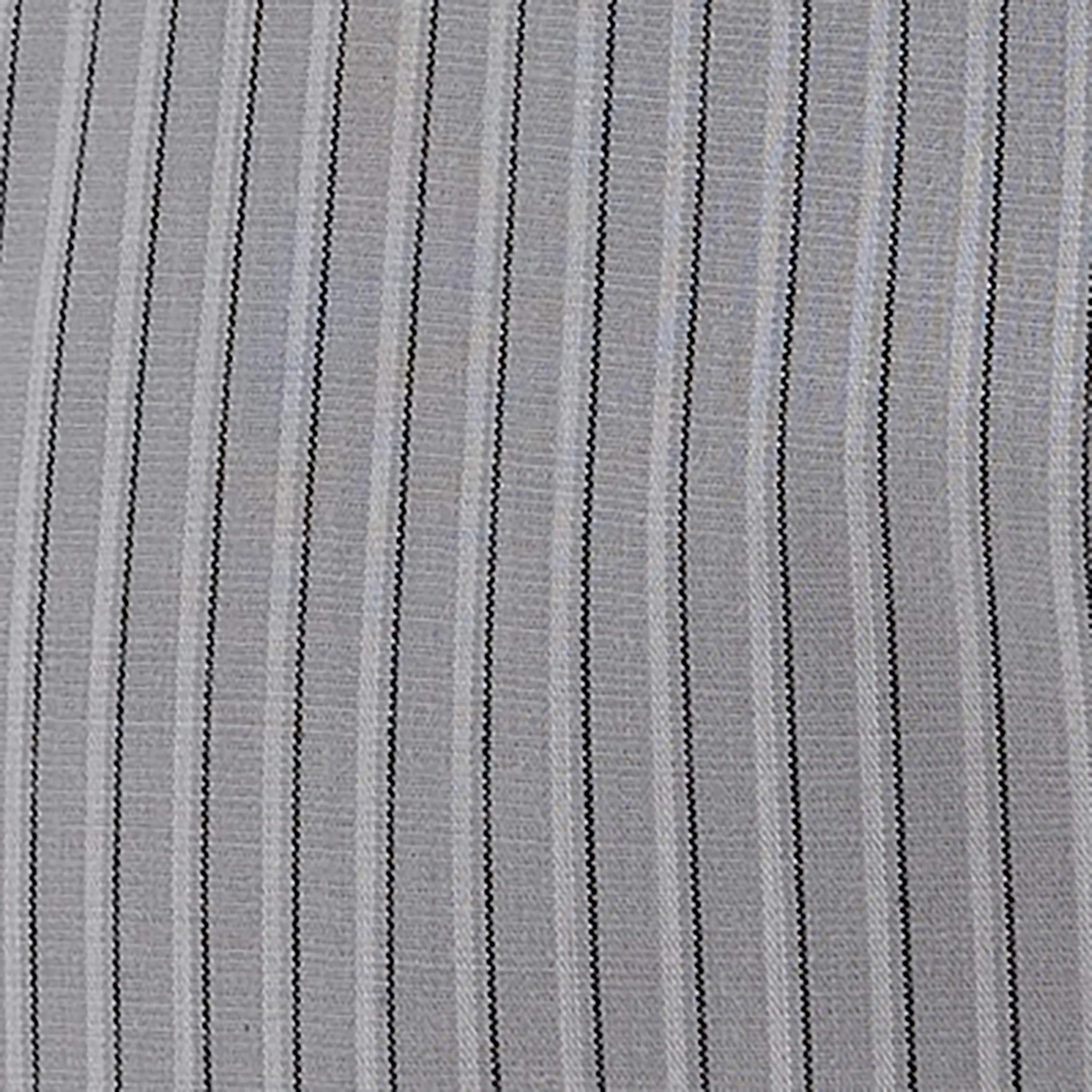Wrangler Men's Classic Fit Grey Pearl Snap Striped Shirt