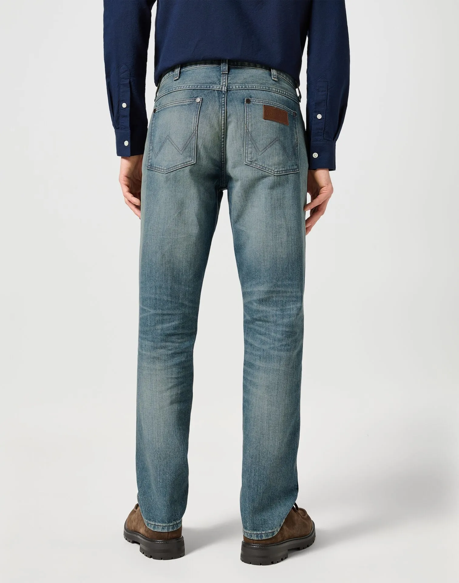 Wrangler Men's Greensboro Jeans In Sage Wash