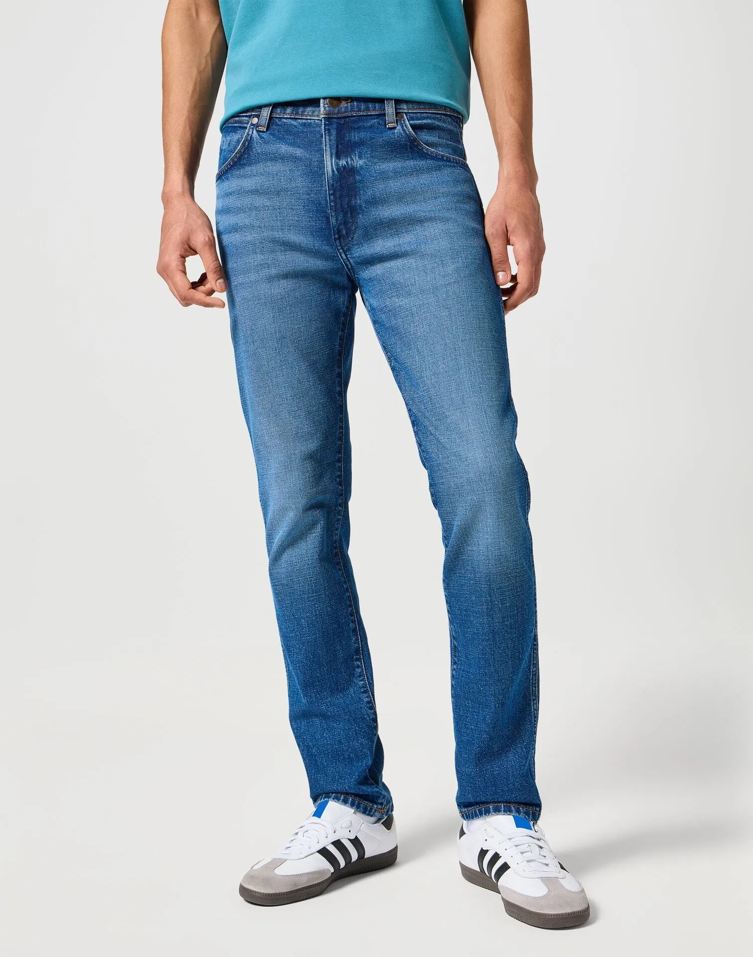 Wrangler Men's Laston Jeans In Rain Drop