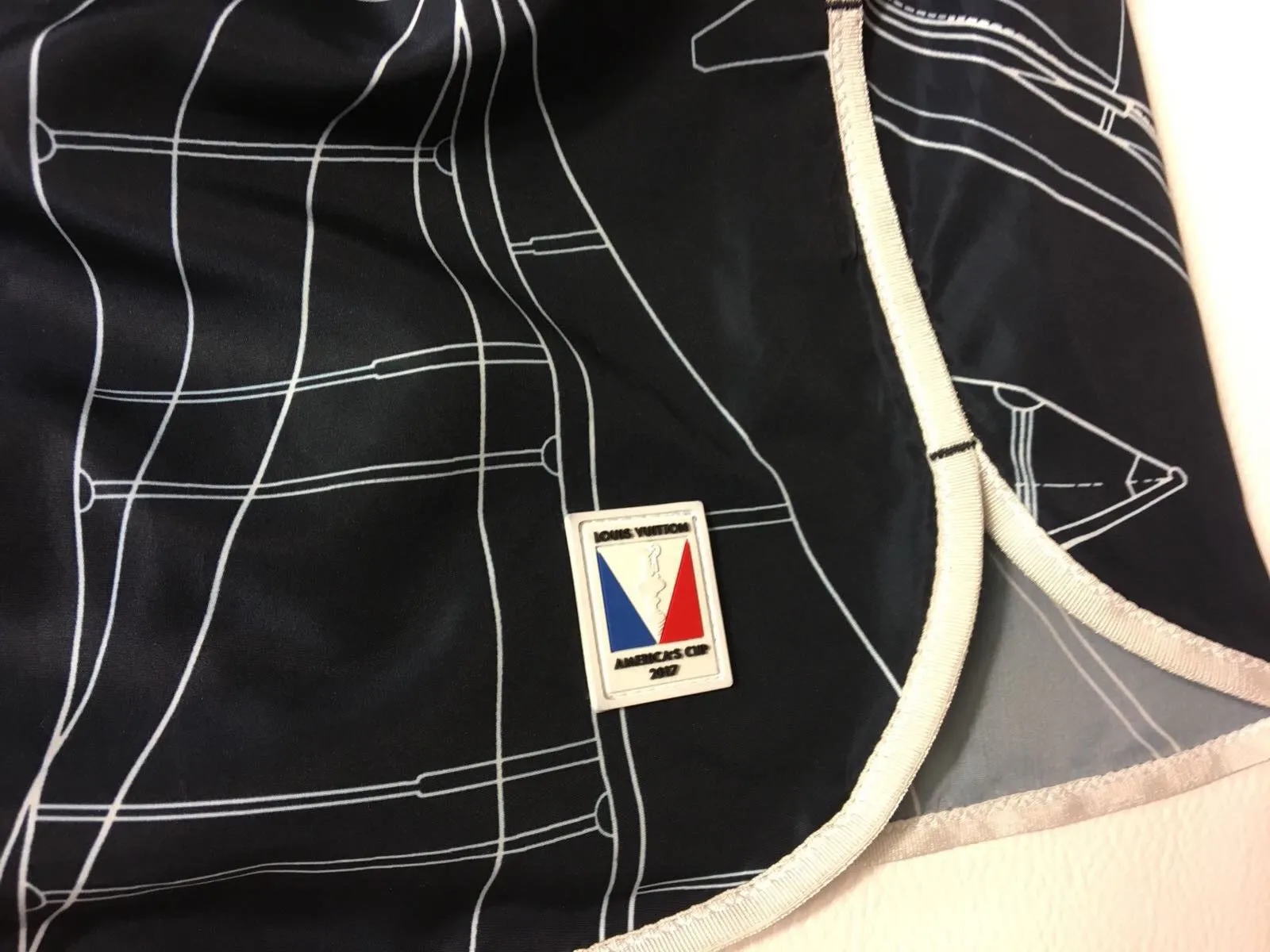 Yacht Print Swim Shorts